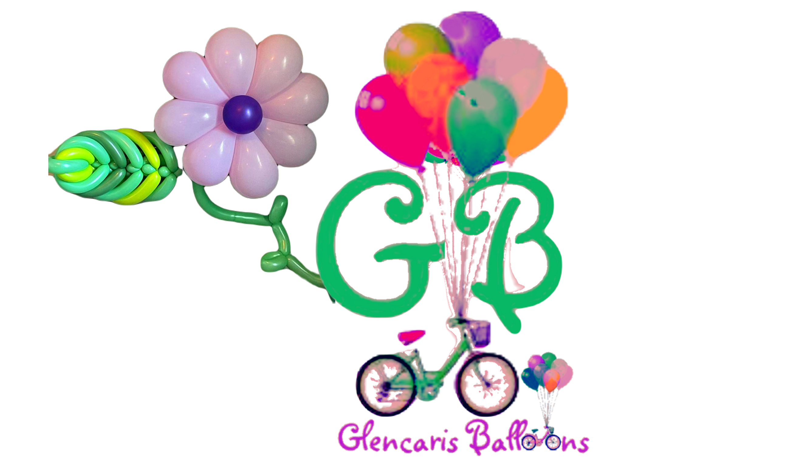Glencaris Balloons Flowers